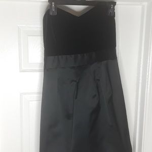Black Cocktail Strapless